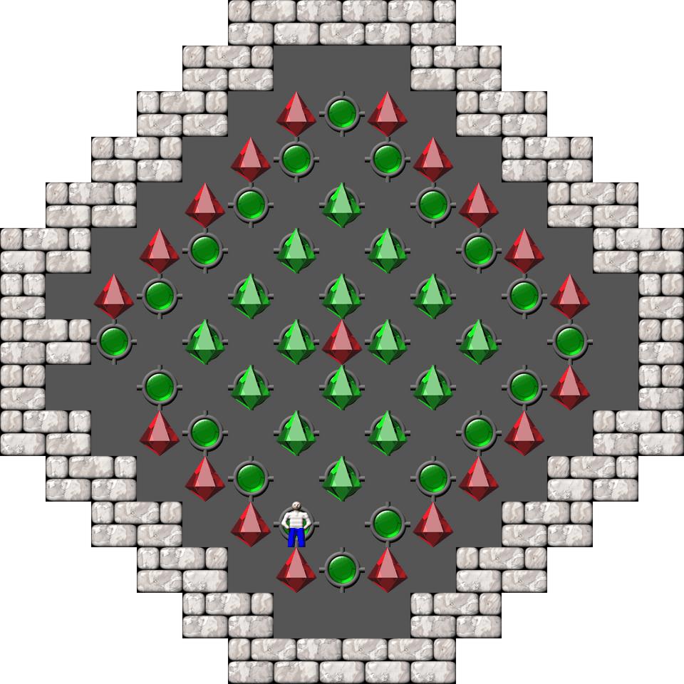Сокобан Thinking Rabbit Arranged уровень 511